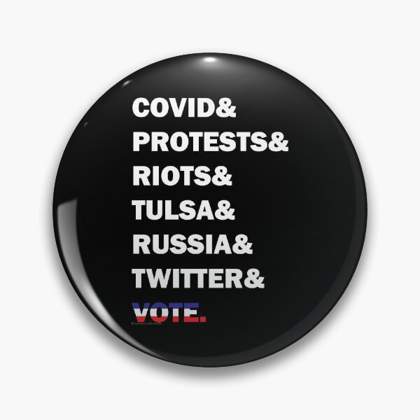 Item preview, Political Covid& Protests& Riots& Tulsa& Russia& Twitter& VOTE. designed and sold by Applebox Creative.