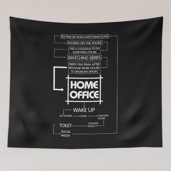 Item preview, Funny Work Frome Home WFH Gift  designed and sold by ShirtStar0815.