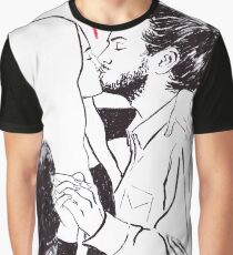 Kissing Graphic T-Shirt