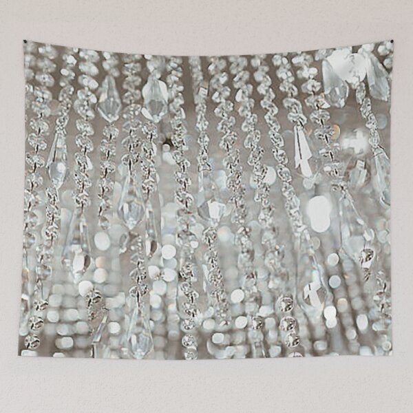 Item preview, Photographic Image of Chandelier of Crystals and Light designed and sold by CrazyCraftLady.