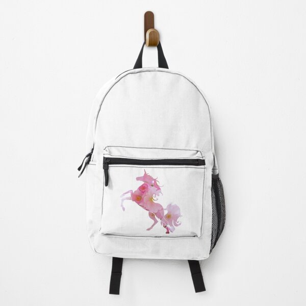 Item preview, Unicorn Silhouette with sakura, japanese cherry blossom designed and sold by Kinisis.