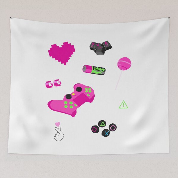 Item preview, Gamer Girl Stickers  designed and sold by LittlestMermaid.