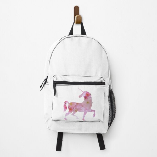 Item preview, Wanderlust unicorn Silhouette with Sakura, cherry blossoms designed and sold by Kinisis.