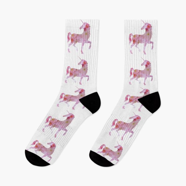 Item preview, Wanderlust unicorn Silhouette with Sakura, cherry blossoms designed and sold by Kinisis.