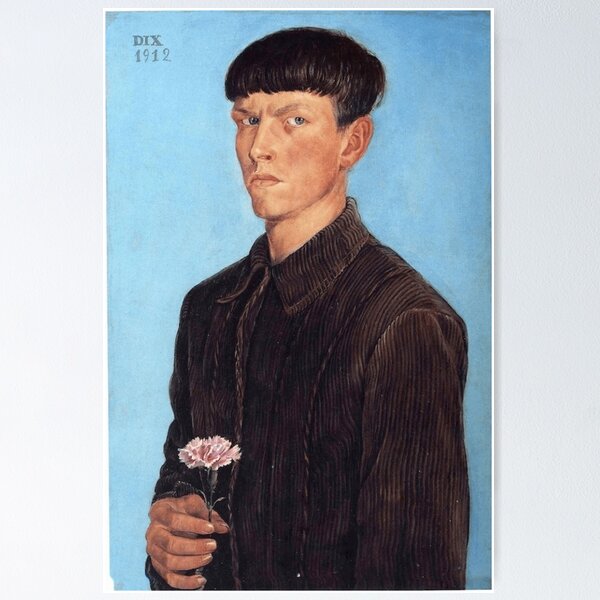Otto Dix Porträt Poster