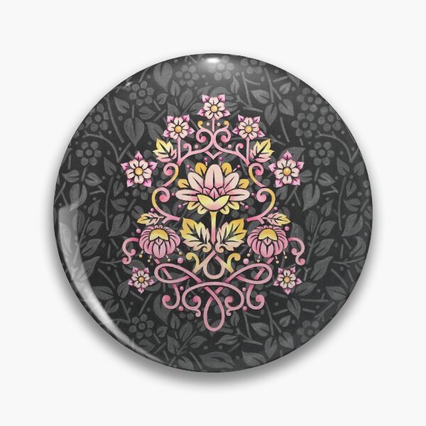 Item preview, Rose Damask (printed) designed and sold by PatriciaSheaDesigns.