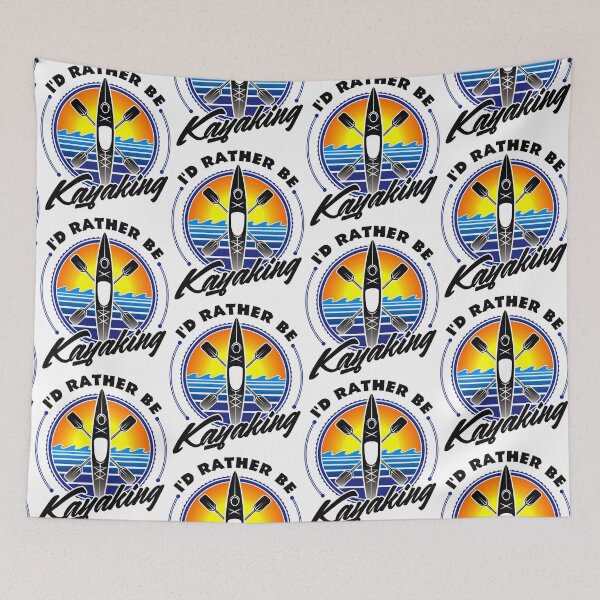 Item preview, I'd Rather Be Kayaking designed and sold by dustbrain.