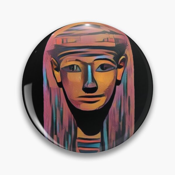 Item preview, Egyptian mummy mask (reimagined) designed and sold by DotorEaon.