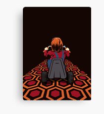 The Shining Danny Torrance Go Kart Canvas Print