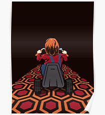 The Shining Danny Torrance Go Kart Poster