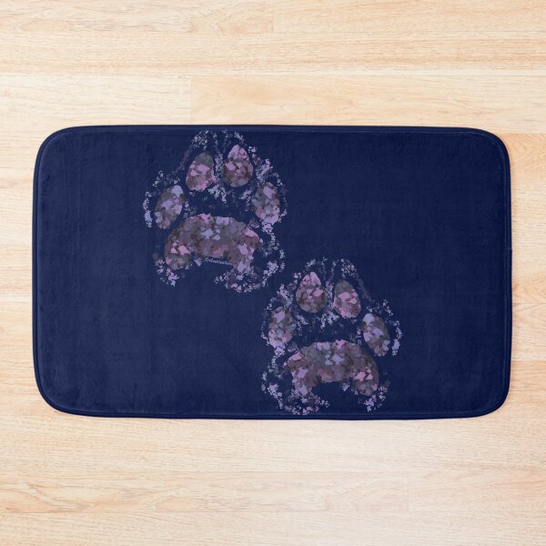 Item preview, Sumatran Tiger (Panthera tigris sumatrae) Paw Prints designed and sold by Alawstrations.