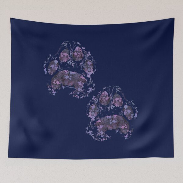 Item preview, Sumatran Tiger (Panthera tigris sumatrae) Paw Prints designed and sold by Alawstrations.