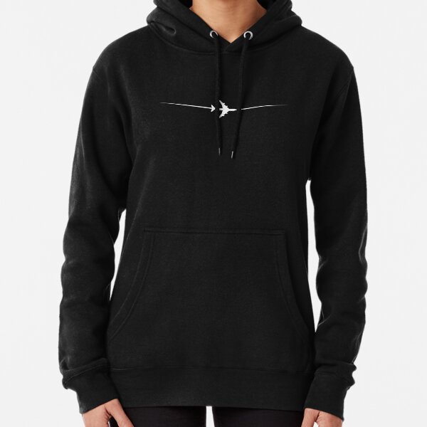 Line crossing the plane Pullover Hoodie