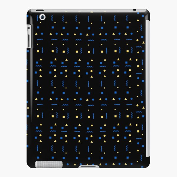 Cultural Patterned Black iPad Snap Case