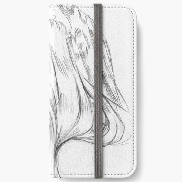 Leopard girl iPhone Wallet