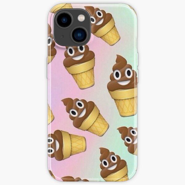 "Poop Emoji Ice Cream Cone Design" iPhone Case for Sale by BenDeano