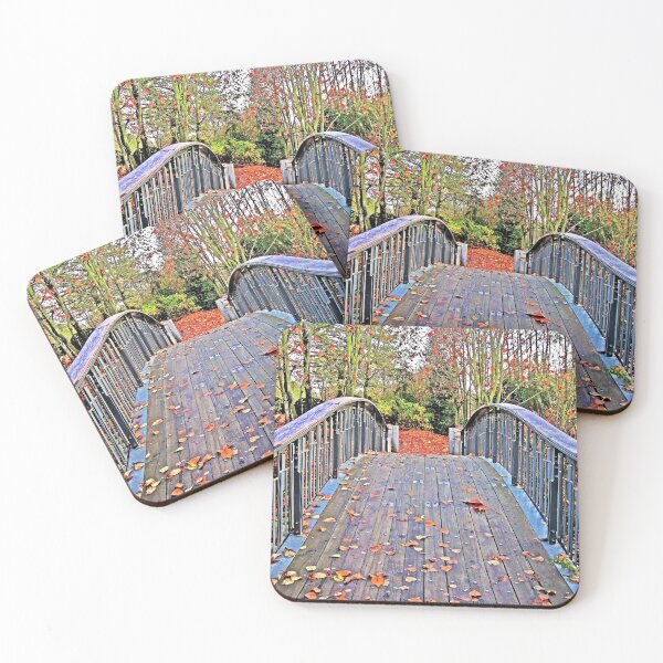Item preview, Bridge in Autumn designed and sold by Lesliebc.