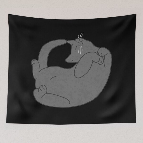 Item preview, Flop Cat - grey designed and sold by CCCDesign.