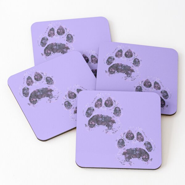 Item preview, Sumatran Tiger (Panthera tigris sumatrae) Paw Prints designed and sold by Alawstrations.
