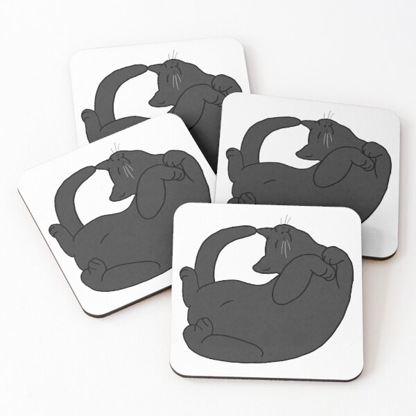 Item preview, Flop Cat - black designed and sold by CCCDesign.