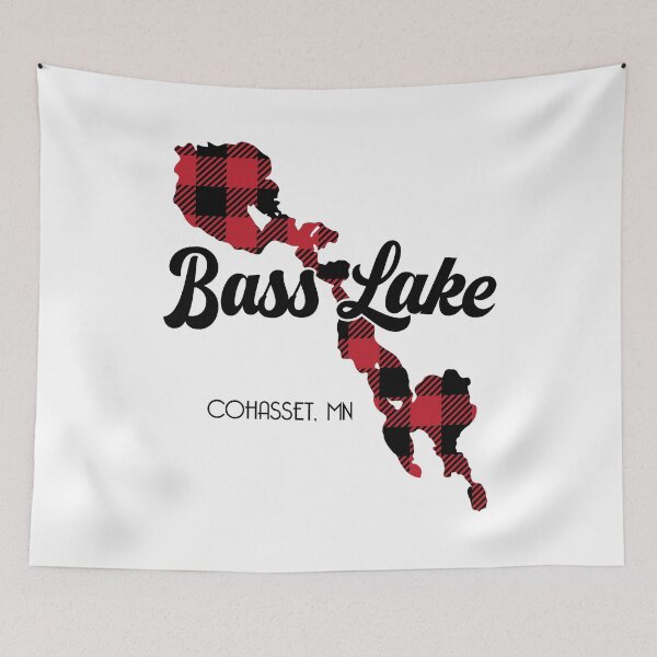Item preview, Bass Lake Cohasset MN Plaid designed and sold by ilakethat.