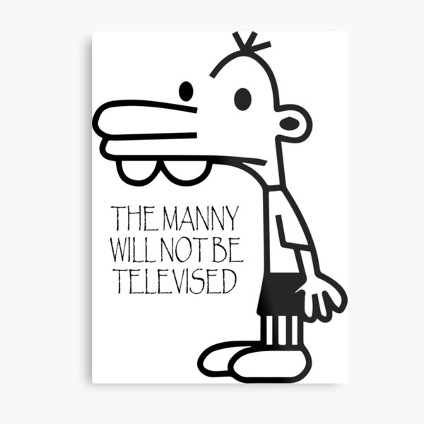 The Manny Metal Print By Nameit Redbubble