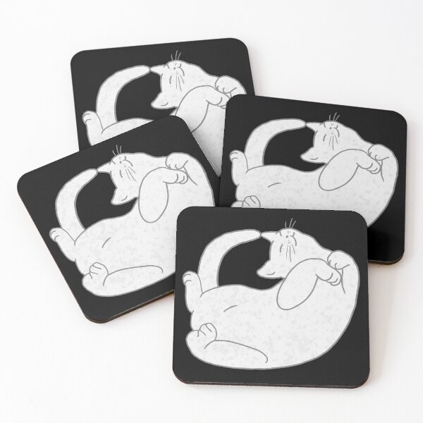 Item preview, Flop Cat - white designed and sold by CCCDesign.