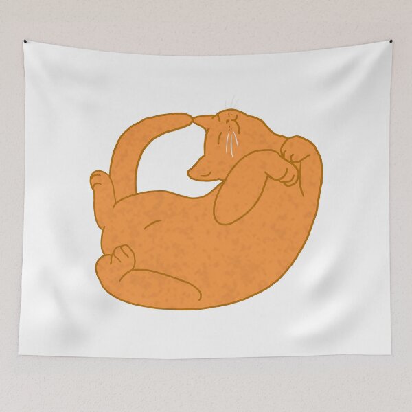 Item preview, Flop Cat - ginger designed and sold by CCCDesign.