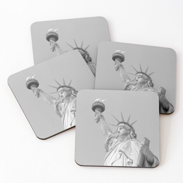 Item preview, Statue of Liberty Black and White designed and sold by warishellstore.