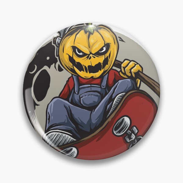 Artikelvorschau, Moon Pumpkin Head Skater entworfen und verkauft von durkstars.