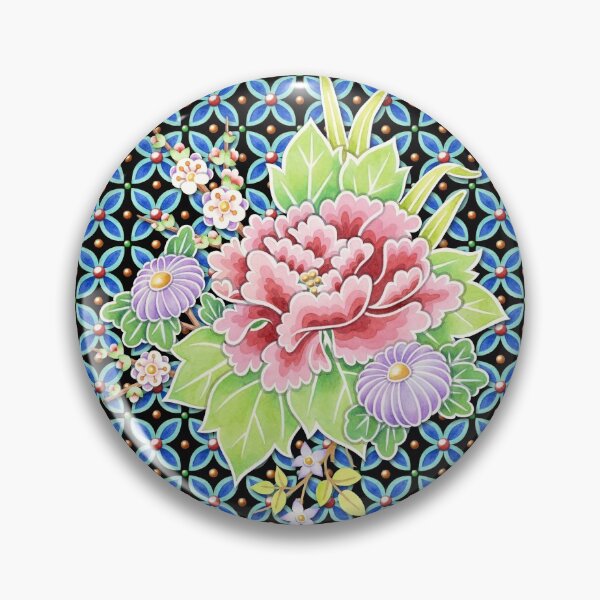 Item preview, Bouquet Brocade designed and sold by PatriciaSheaDesigns.