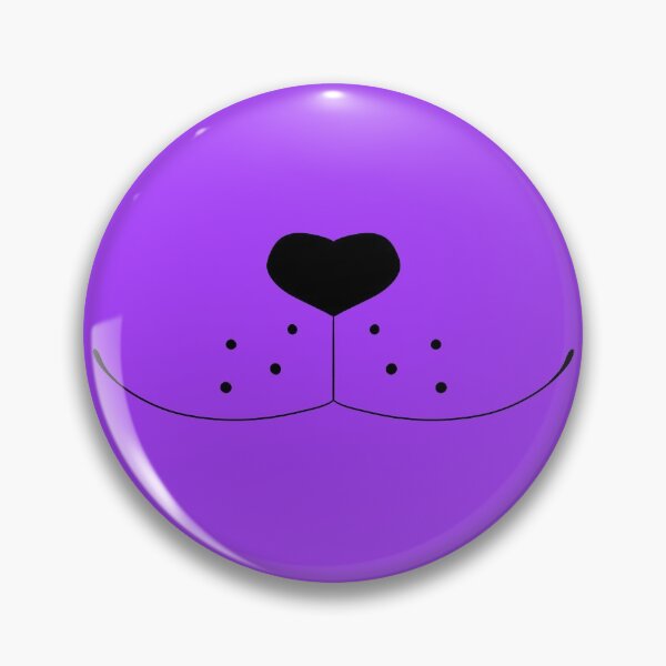 Item preview, Heart Nose Mask purple designed and sold by MimiFoxx.