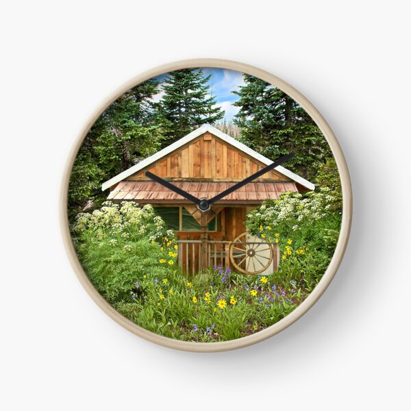 SPRING COUNTRY Clock