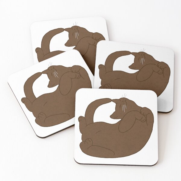Item preview, Flop Cat - brown designed and sold by CCCDesign.
