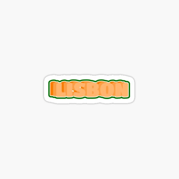 Lisbon Sticker Sticker