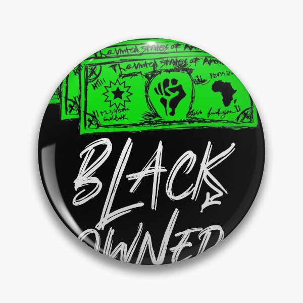 Item preview, Black Owned White Lettering REbellion Bucks Money designed and sold by CodyNorris.