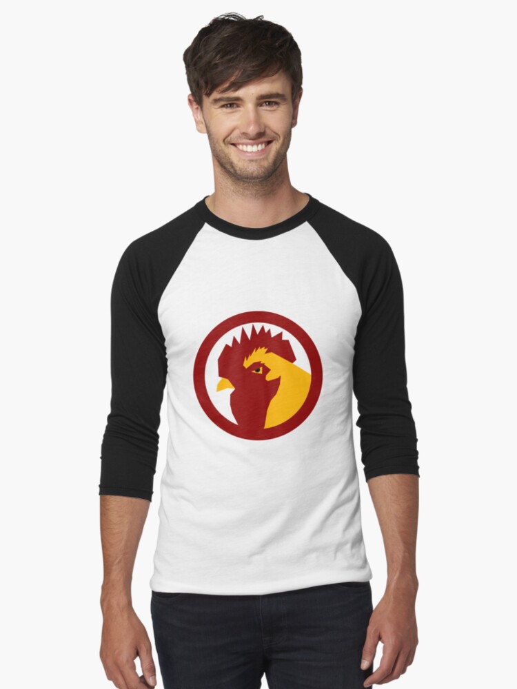 Thumbnail 1 of 3, Baseball ¾ Sleeve T-Shirt, Apex Chicken designed and sold by apexchicken.