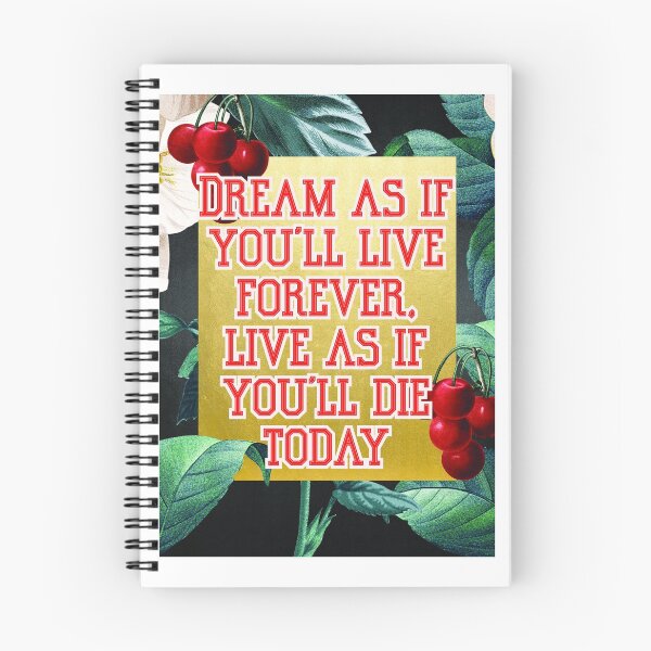 Item preview, dream like you live forever  designed and sold by lovesuperkarma.