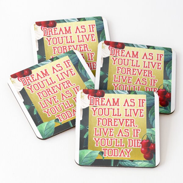 Item preview, dream like you live forever  designed and sold by lovesuperkarma.