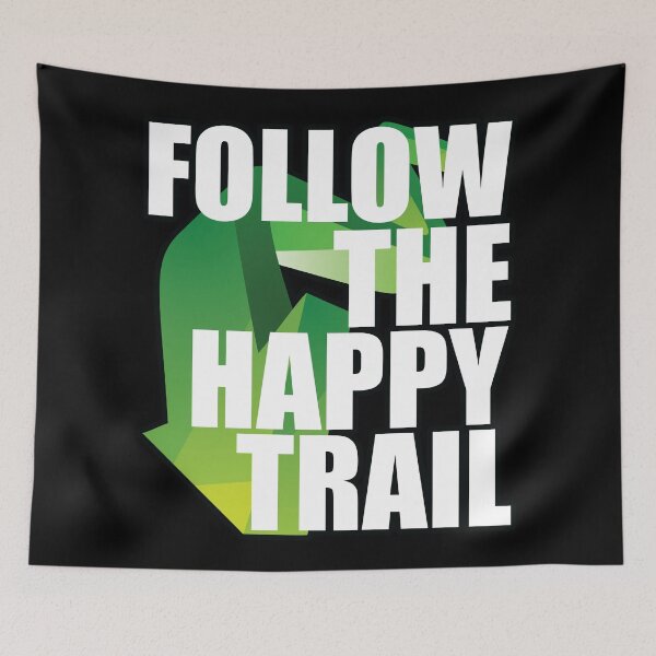 Item preview, Happy Trail designed and sold by frittercritters.