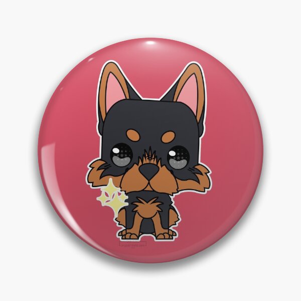 Item preview, Chibi Doggo Pupper (Yorkshire Terrier) designed and sold by DeRukoandCO.