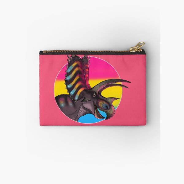 Item preview, PRIDE dinosaurs: Pentaceratops (pansexual flag) designed and sold by DinoDJ.