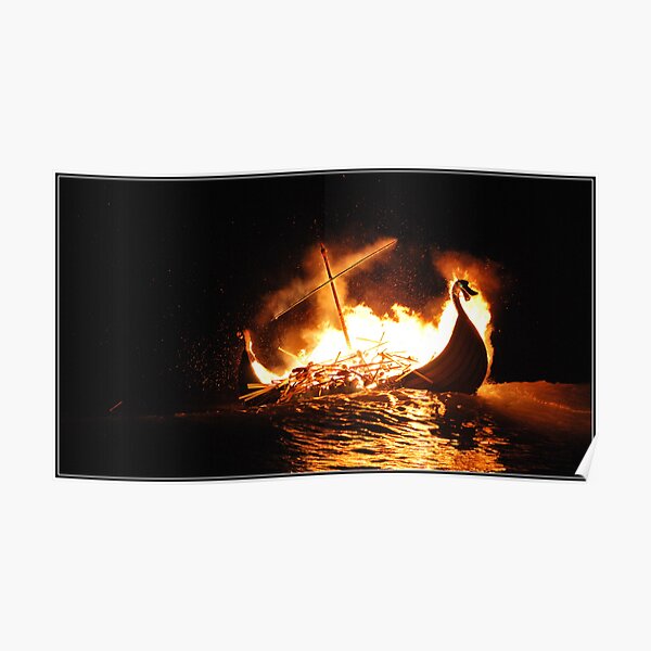 wave rocking dragon Poster