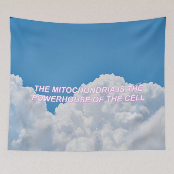 Item preview, Mitochondria Aesthetic Clouds designed and sold by MoLecULaR-biO.