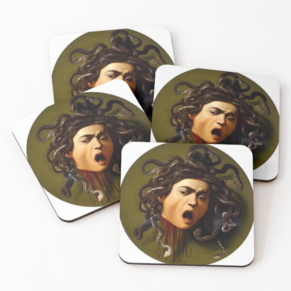 Item preview,   artwork are mounted on a shield.
Medusa is one of the three Gorgons designed and sold by arthistory.