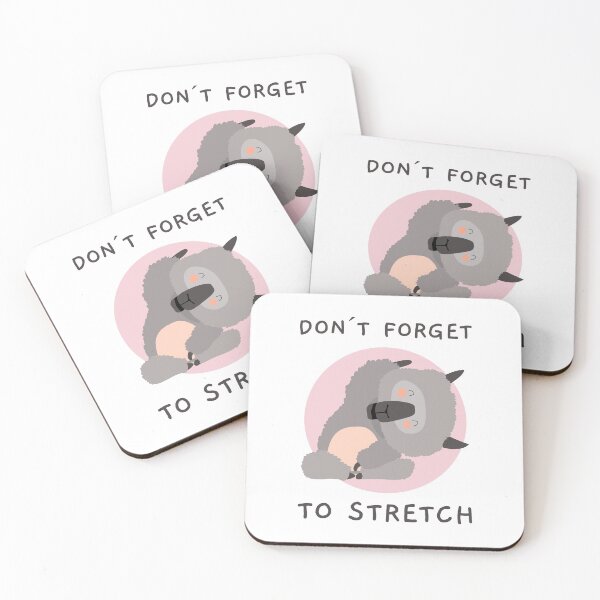 Item preview, Yoga asana Yoga Llama "Don´t forget to stretch- Funny yoga gift - Gift for yoga lovers and llama lovers designed and sold by TamGustam.