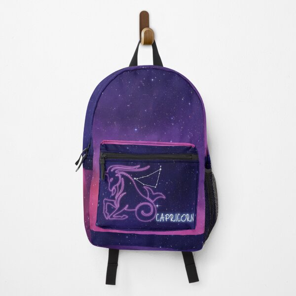 Item preview, Zodiac Capricorn constellation, Star, Galaxy, Nebula, Rainbow, Capricorn face mask, purple face mask, designed and sold by GalleryArtField.