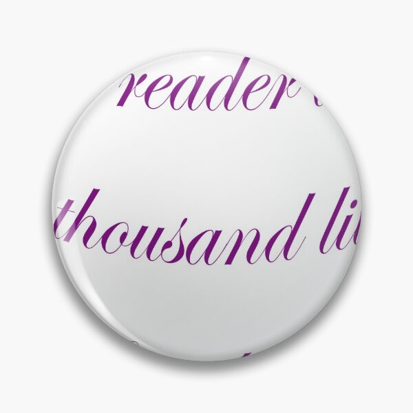 Item preview, A reader lives a thousand lives before he dies, national reading day designed and sold by TheDevilStore.