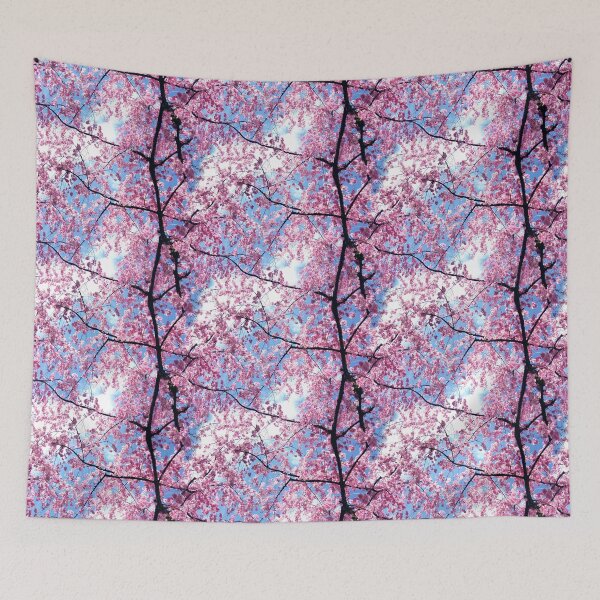 Item preview, Repeating Sakura Cherry Blossoms designed and sold by ninniku.