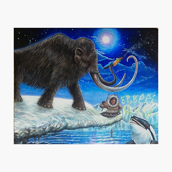 Item preview, The Mammoth Prophecy designed and sold by redmaidenart.